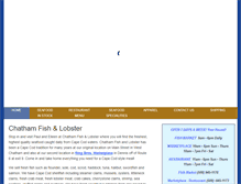 Tablet Screenshot of chathamfishandlobster.com
